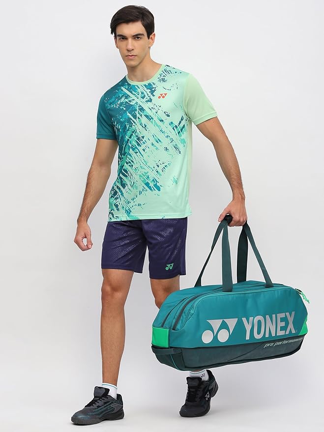 YONEX Essentia 3 Round Neck T-Shirt 2965- Sustainable Performance | TruDry Moisture-Wicking | Cool, Dry and Comfortable | Round Neck | Light Weight | Eco-Friendly T-Shirt Recycled Plastic Bottles