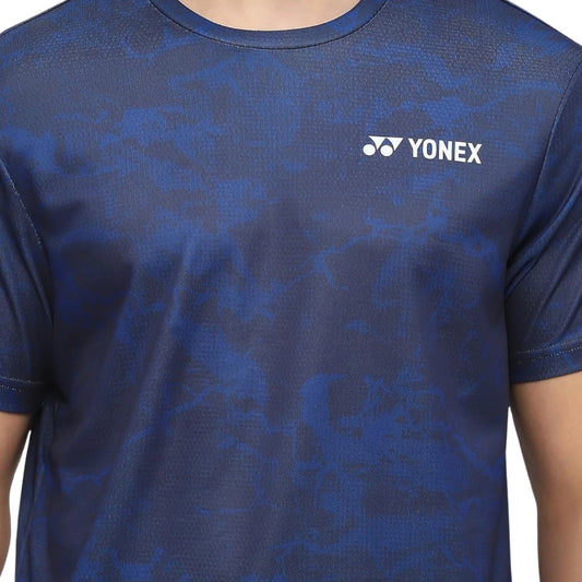 MENS ROUND NECK TEE RM-S092-2963-ESST3-S NAVY PEONY SIZE LARGE