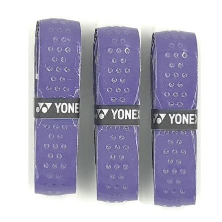 YONEX Aerocush 9900 Badminton Grip (Pack of 3) Violet