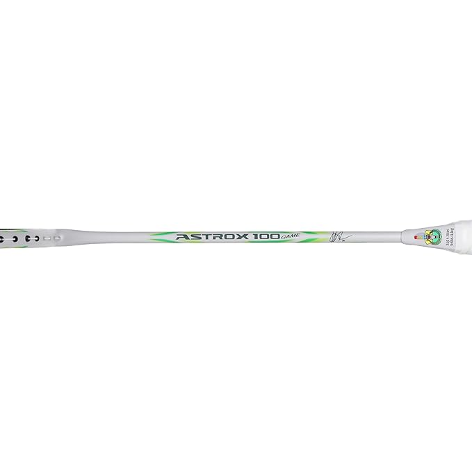 Yonex Astrox 100 Game Viktor Axelsen Special Edition  Badminton Racquets 4U G5 (Grayish Beige) |HM Graphite|Namd |Volume Cut Resin|Tungsten |Isometric|Hyper Slim Shaft |