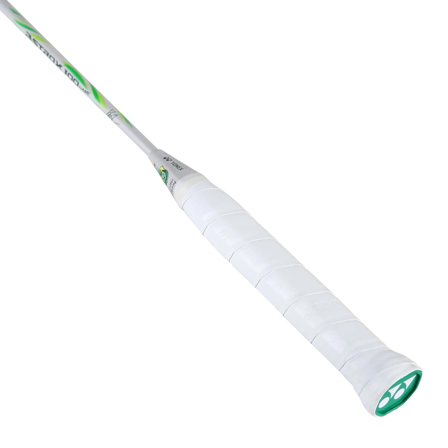 Yonex Astrox 100 Game Viktor Axelsen Special Edition  Badminton Racquets 4U G5 (Grayish Beige) |HM Graphite|Namd |Volume Cut Resin|Tungsten |Isometric|Hyper Slim Shaft |