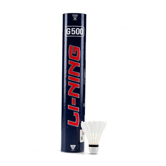LI-NING G500 White Feather Badminton Shuttlecock