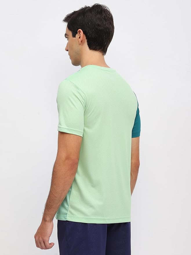 YONEX Essentia 3 Round Neck T-Shirt 2965- Sustainable Performance | TruDry Moisture-Wicking | Cool, Dry and Comfortable | Round Neck | Light Weight | Eco-Friendly T-Shirt Recycled Plastic Bottles