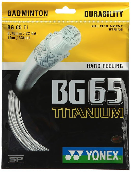 Yonex BG 65 Titanium Badminton Strings