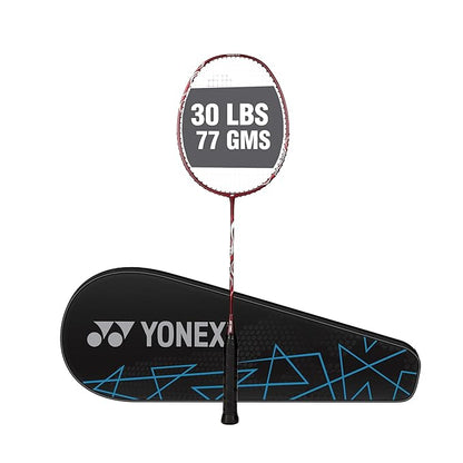 YONEX Astrox Lite 45i (Kurenai), Graphite Badminton Racquet (5U G4, 78 Grams 30 lbs Tension)