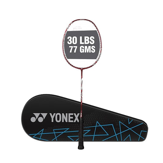 YONEX Astrox Lite 45i (Kurenai), Graphite Badminton Racquet (5U G4, 78 Grams 30 lbs Tension)