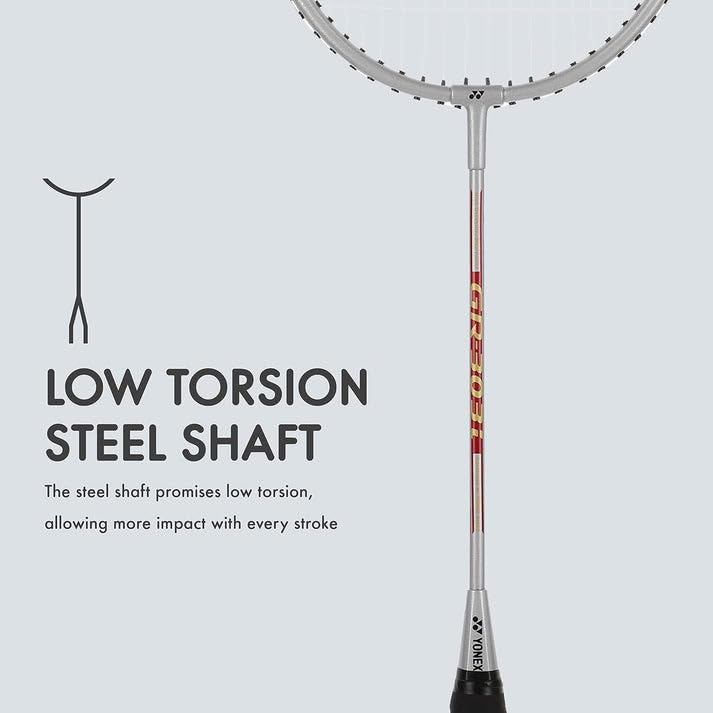 Yonex GR 303i Aluminium Badminton Racquet (4U, 83 Gram, 22 lbs Tension)