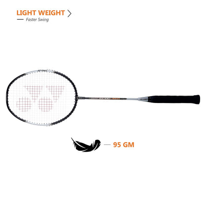 YONEX ZR 100 light Aluminium Badminton Racket (G4, 95 Grams, 26 lbs Tension)