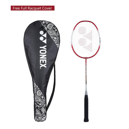 YONEX ZR 100 light Aluminium Badminton Racket (G4, 95 Grams, 26lbs Tension) (Red/White)