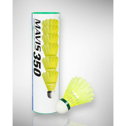 YONEX Mavis 350 Yellow Green Nylon Badminton Shuttlecock