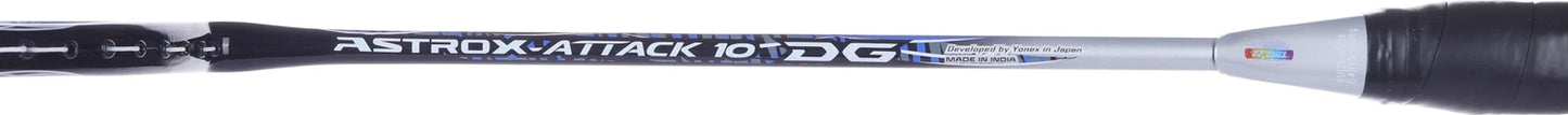 YONEX Astrox Attack 10 DG (Max Tension 35 lbs) Multicolor Strung Badminton Racquet (Pack of: 1, 80 g)