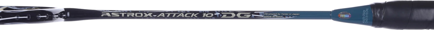 YONEX Astrox Attack 10 DG (Max Tension 35 lbs) Multicolor Strung Badminton Racquet (Pack of: 1, 80 g)