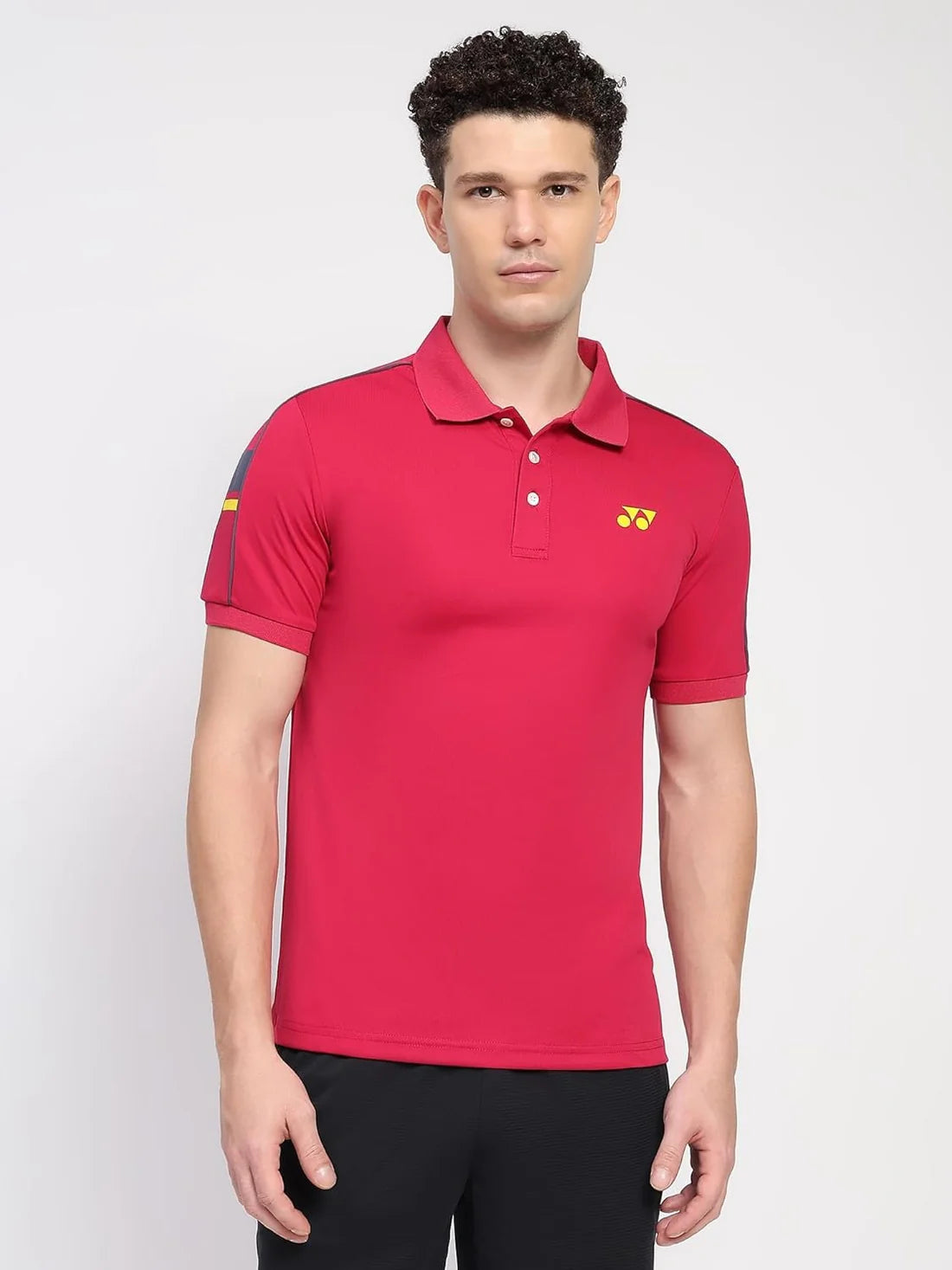 YONEX T-Shirt Polo 2735 - Cerise – Classic Polo for Badminton & Tennis Players | Probadminton
