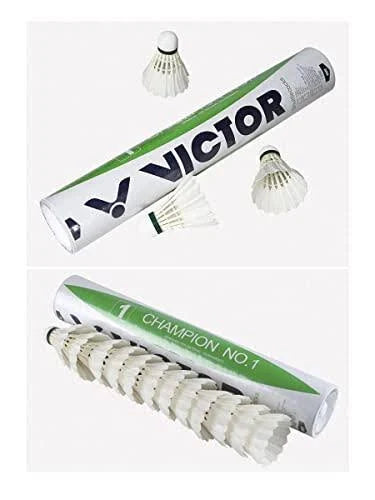 VICTOR Champion No. 1 Feather Badminton Shuttlecock