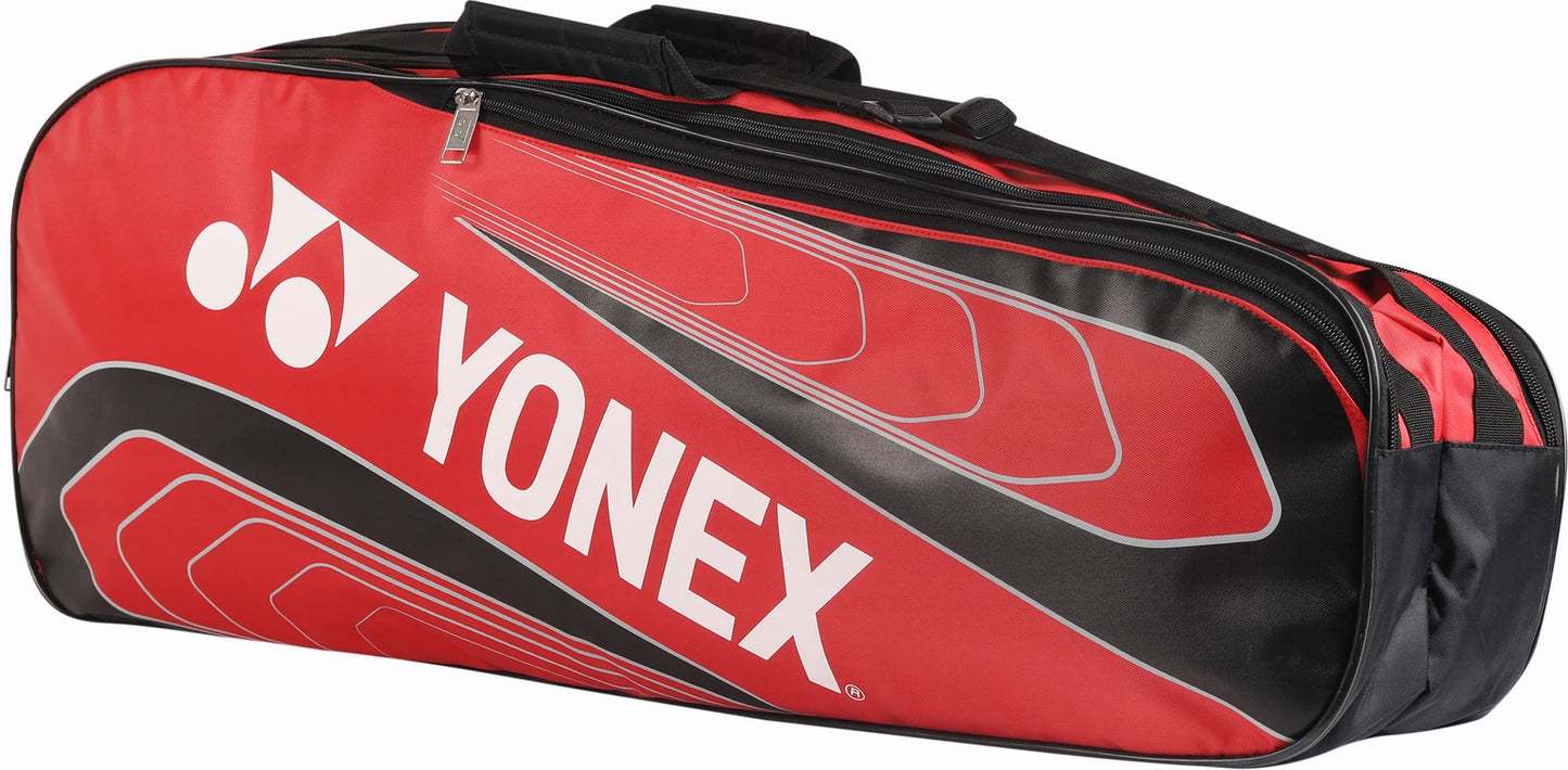 Yonex Badminton Kitbag BT5 | 2 Zipper Compartment for Storage of 3 Rackets and Clothes|
